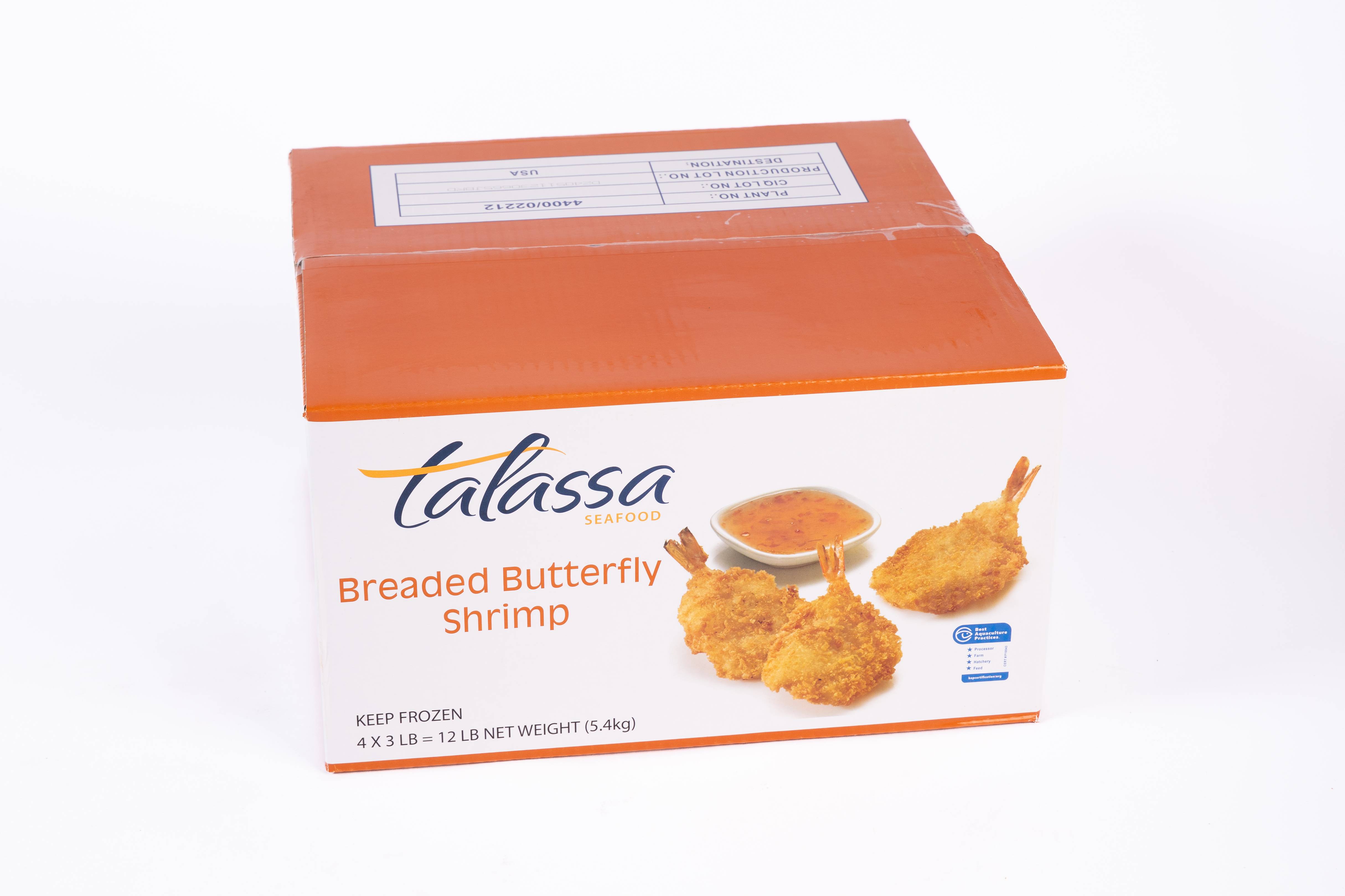 Breaded Butterfly Shrimp