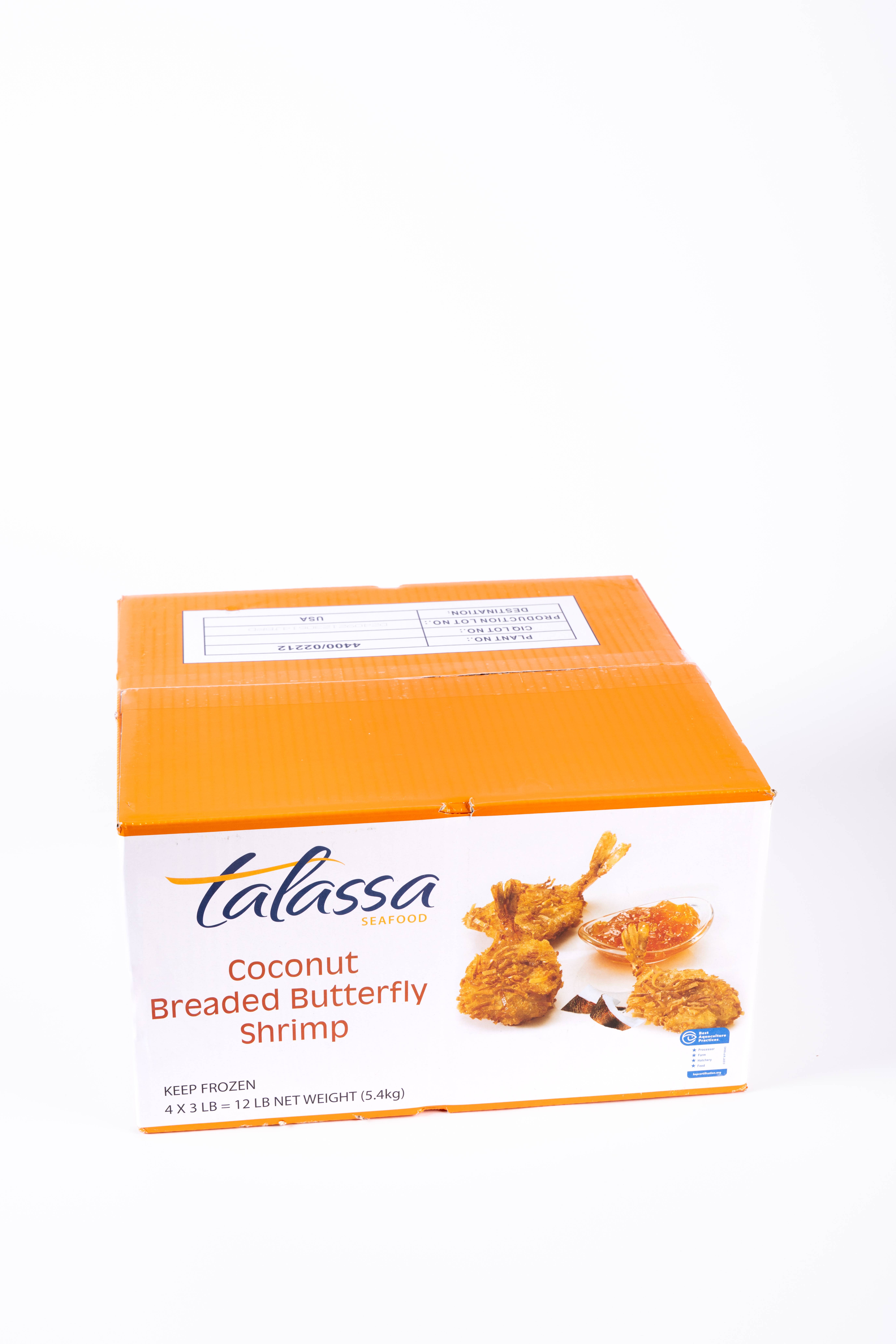 Coconut Breaded Butterfly Shrimp