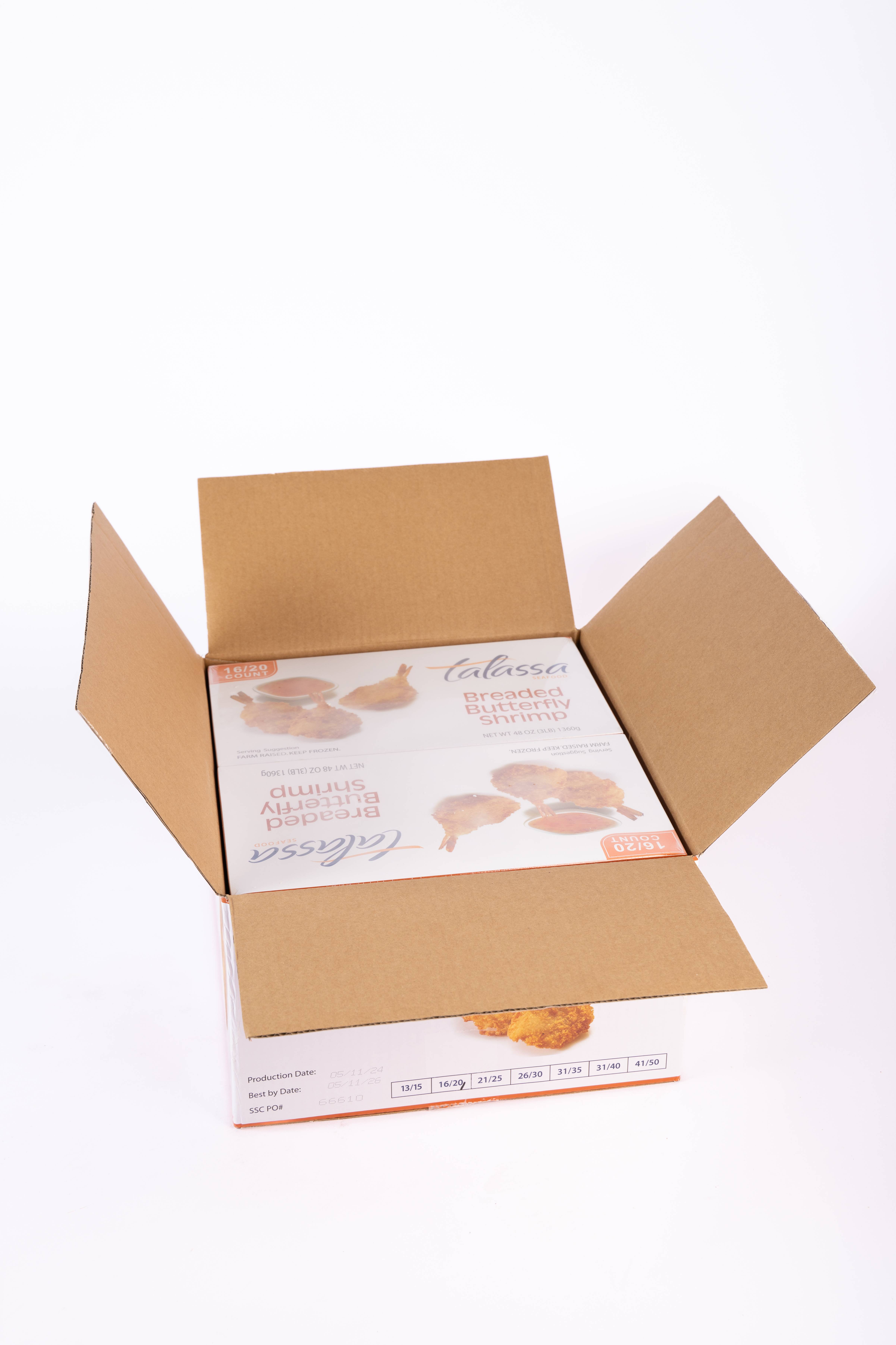 Breaded Butterfly Shrimp